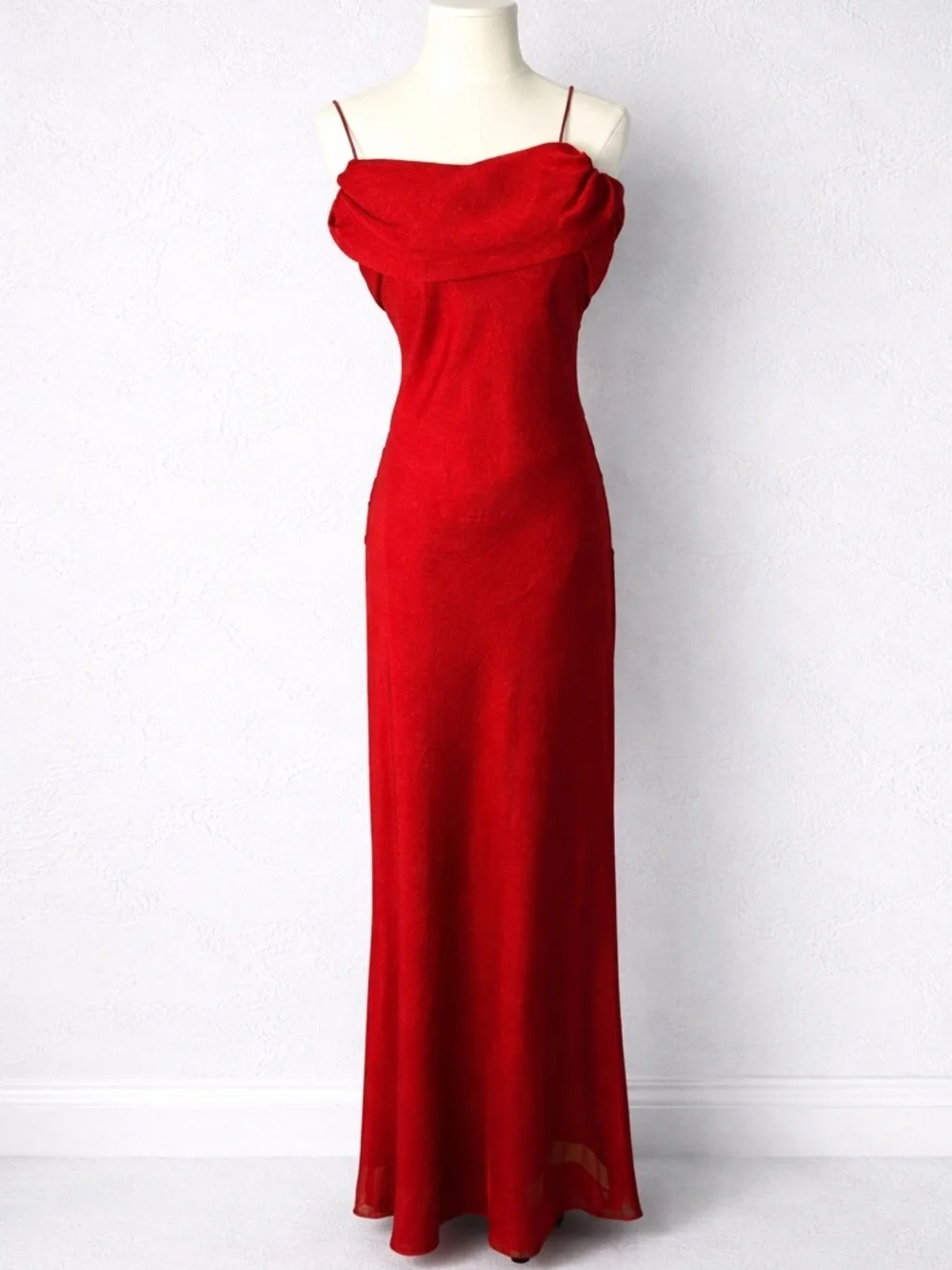 old hollywood glamour red dress Premiere Gown 3X